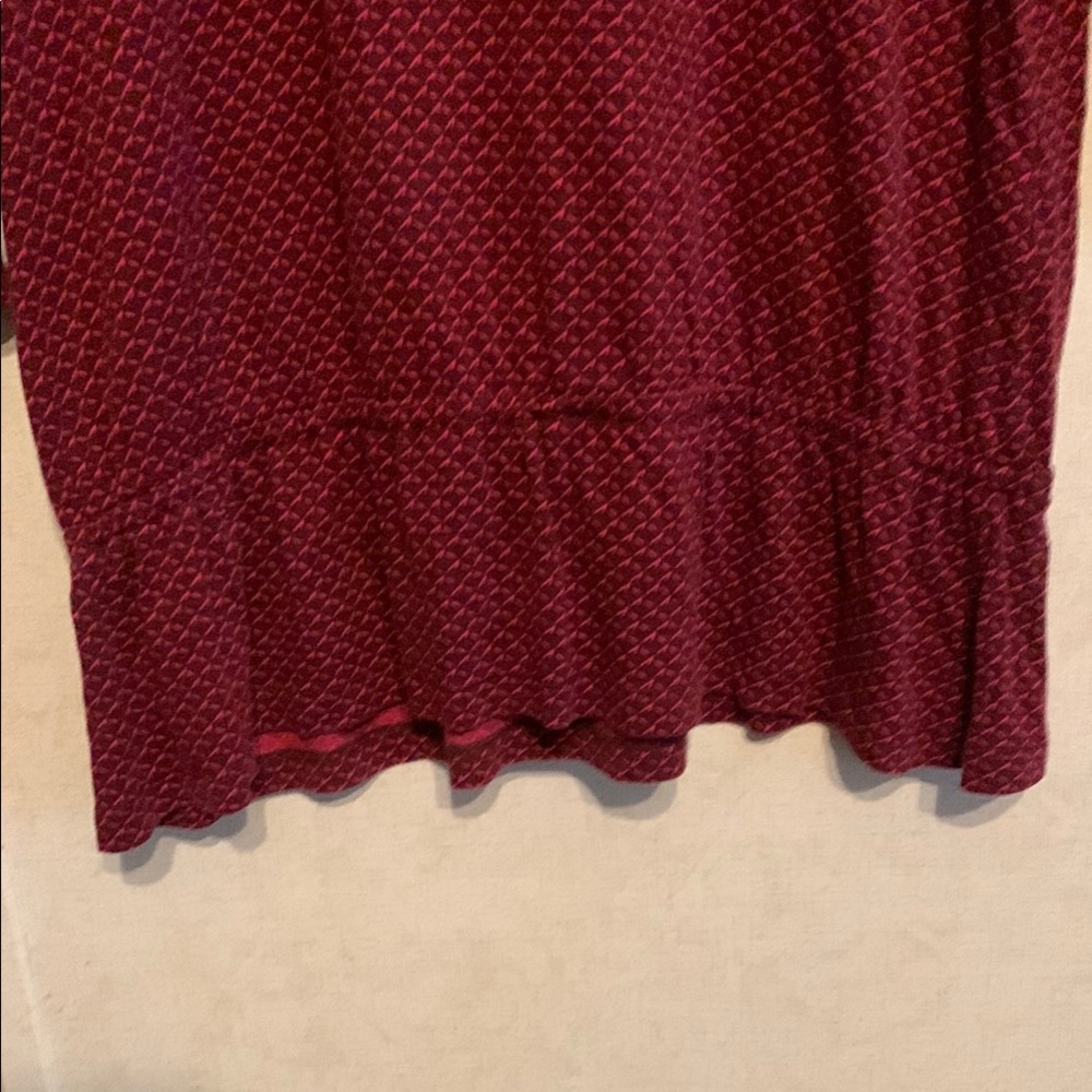 Loft Red Knit Top - Picture 4 of 7